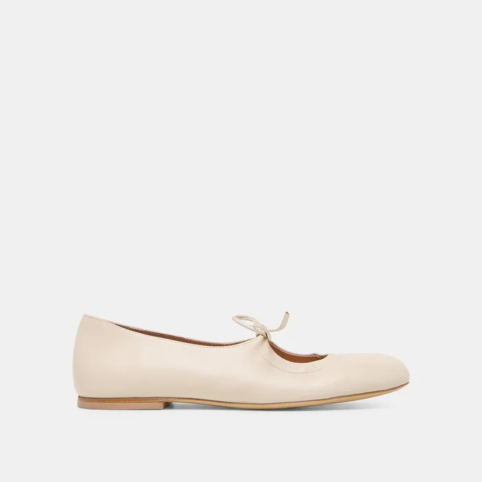 Pazey Bone Leather Ballet Flats — view 2