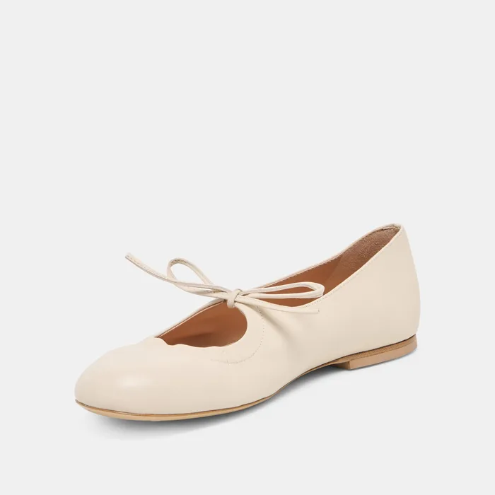Pazey Bone Leather Ballet Flats — view 5