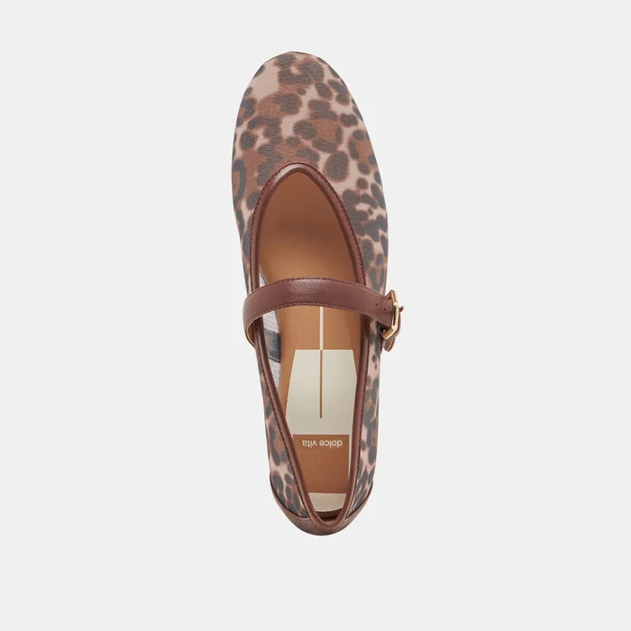 ROSLYN BALLET FLATS LEOPARD MESH — view 10