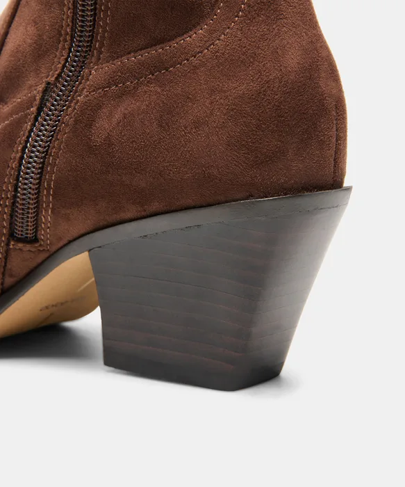 RUTGER BOOTS DK BROWN STELLA SUEDE