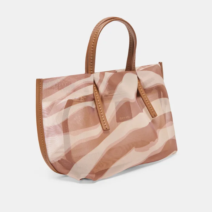 Selene Zebra Mesh Handbag — view 5