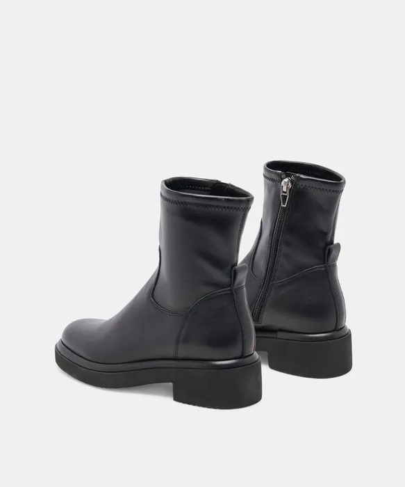 SIMAYA H2O BOOTS BLACK LEATHER