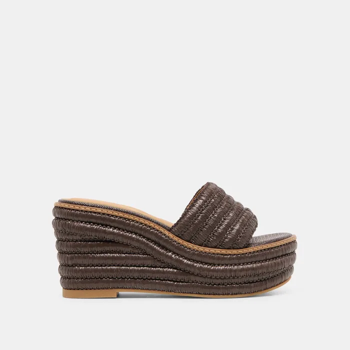 Throne Chocolate Raffia Wedges — view 2