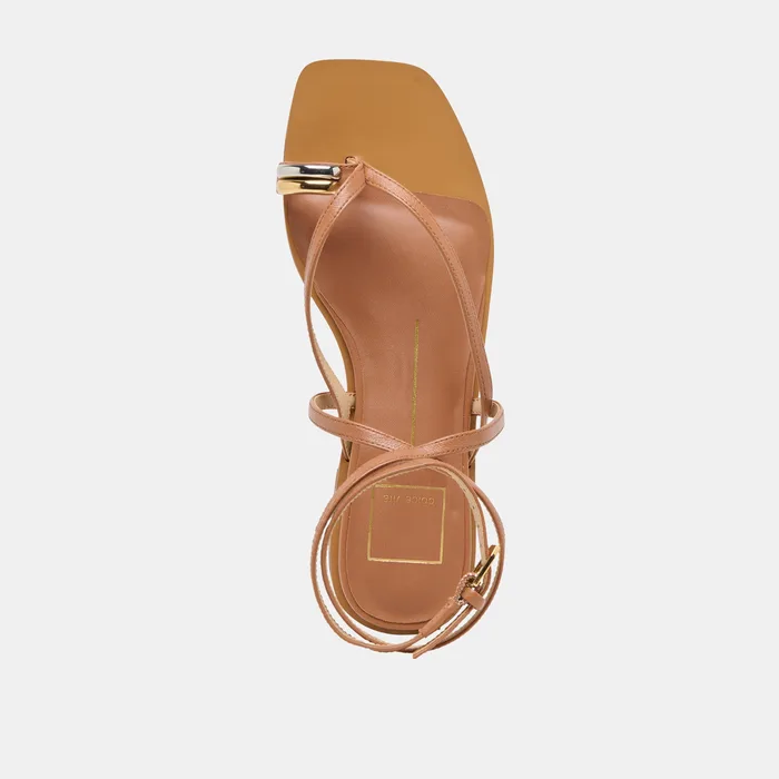 Tyrice Espresso Leather Sandals — view 9