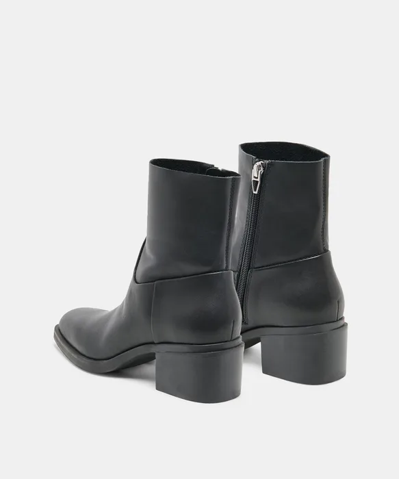 ZELO H2O BOOTIES BLACK LEATHER