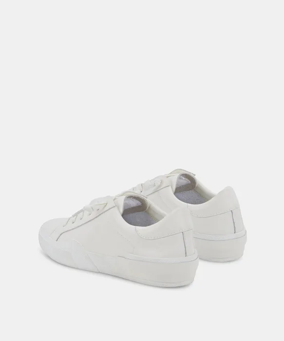 ZINA 360 SNEAKERS WHITE RECYCLED LEATHER