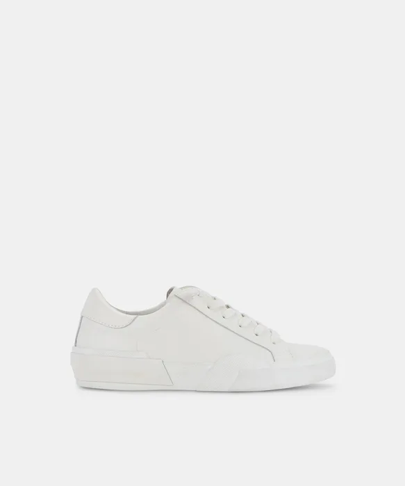 Zina 306 Sneakers White Recycled Leather — view 2